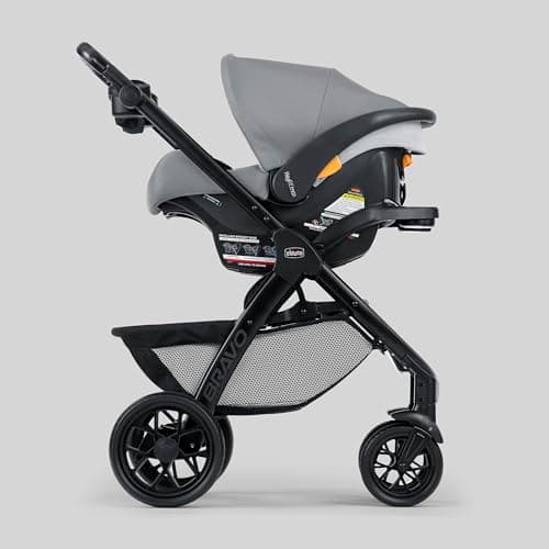 Chicco Bravo LE Quick-Fold 3-in-1 Travel System with Infant Car Seat — view 2
