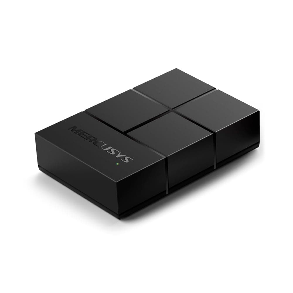 MERCUSYS MS105G 5-Port Desktop Ethernet Network Switch/Hub, 10/100/1000Mbps Ethernet Splitter, Energy Saving up to 82%, Plug & Play, TP-Link Switch, Perfect for home/small office/dormitory — view 7
