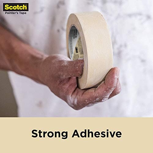 Scotch Painter’s Tape Masking Tape, Contractor Grade 24 mm (1 Roll) - 2020 — view 2