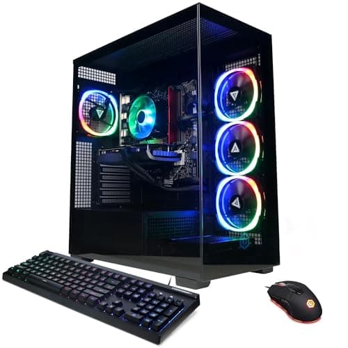 CyberpowerPC Gamer Xtreme VR Gaming PC, Intel Core Ultra 5 225F, GeForce RTX 5060 8GB, 64GB DDR5, 2TB PCIe 4.0 SSD, WiFi Ready & Windows 11 Home