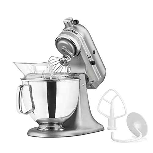 KitchenAid Artisan, 5-Qt Tilt Head Stand Mixer, KSM150PS, Contour Silver