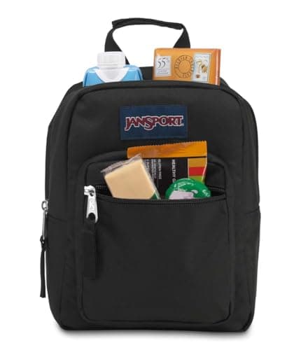 JanSport Big Break Insulated Lunch Bag - Small Soft-Sided Cooler Ideal for Class, Work, or Meal Prep, Black — view 3