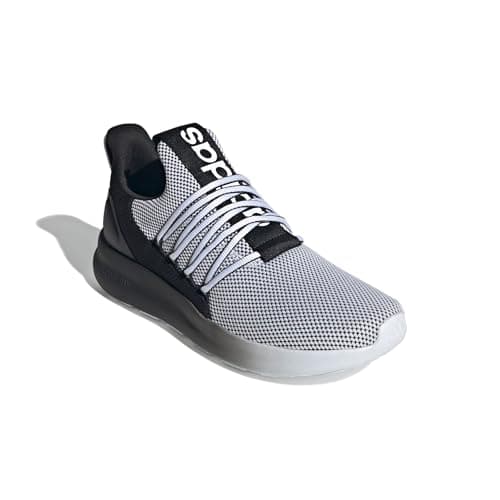 Adidas Men's Lite Racer Adapt 7.0, White/Black/White, 10.5 — view 5