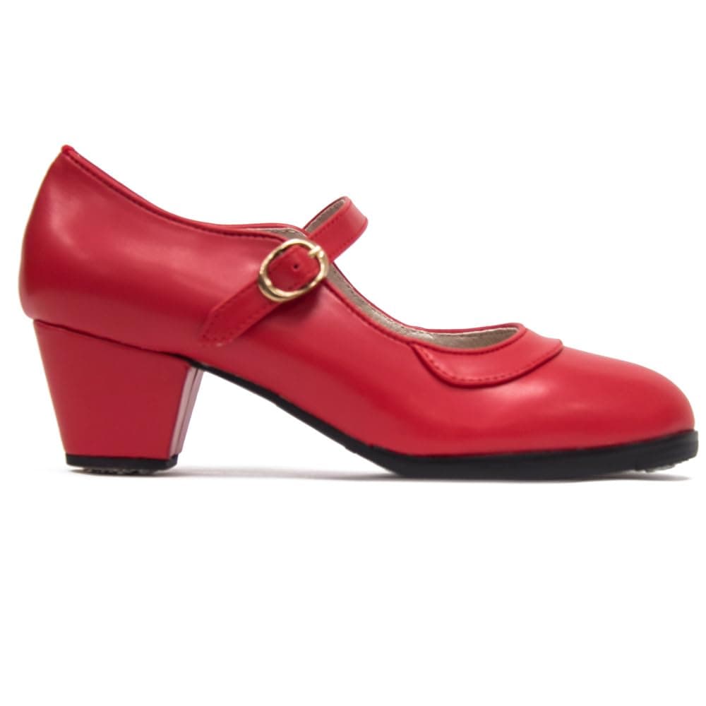 Zapatos de Baile Flamenco Doble Suela con tacón Cubano