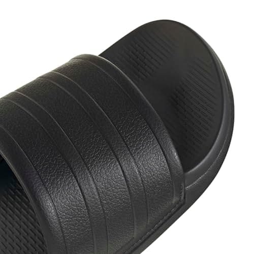 adidas Unisex-Adult Adilette Comfort 2.0, Black/Black/Carbon, 8 — view 6