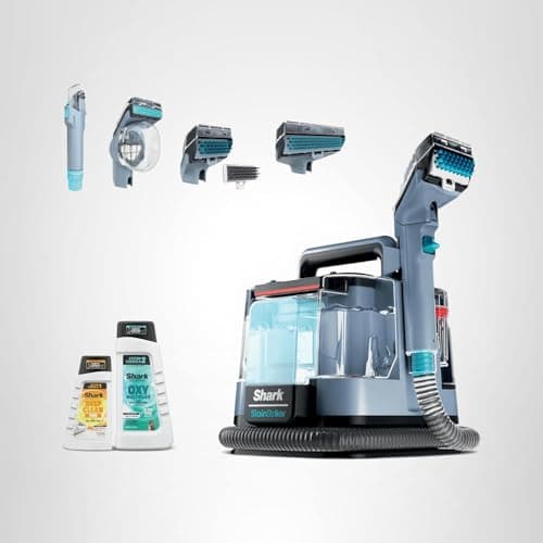 Shark Stain Striker, Portable Carpet, Upholstery and Area Rug Cleaner, 4 Tools, Full Size Solutions, Stain and Odor Remover, Blue, 1 Count — view 11