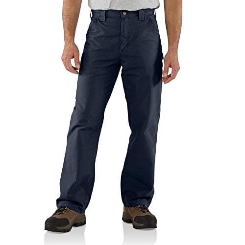 Carhartt Men's Loose Fit Canvas Utility Work Pant, Navy, 33W x 30L