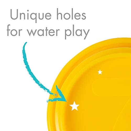 The First Years Stack & Count Stacking Cups - Colorful Baby Stacking Water Toys Set - Stackable Cups for Learning - Baby Bath Toys - Toddler Water Table Toys - 8 Count — view 5