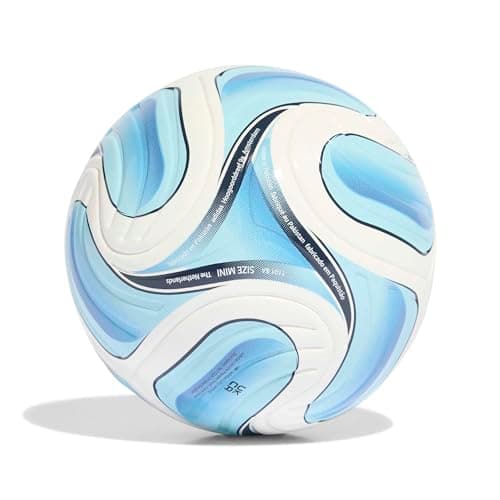 adidas Unisex-Adult FIFA World Cup 26 AFA Argentina Mini Home Soccer Ball, White/Icey Blue/Light Blue, 1