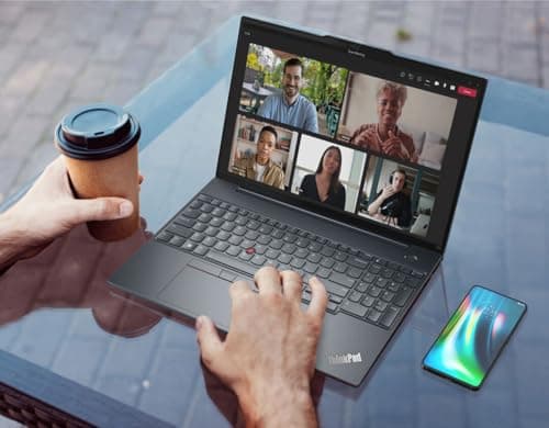 Lenovo ThinkPad E16 Gen 2 Laptop, 8-Core AMD Ryzen 7 7735HS, 16GB DDR5 RAM, 512GB PCIe SSD, 16" WUXGA Display, WiFi 6E, Backlit Keyboard, Fingerprint Reader, Windows 11 Pro, Business Laptop — view 8