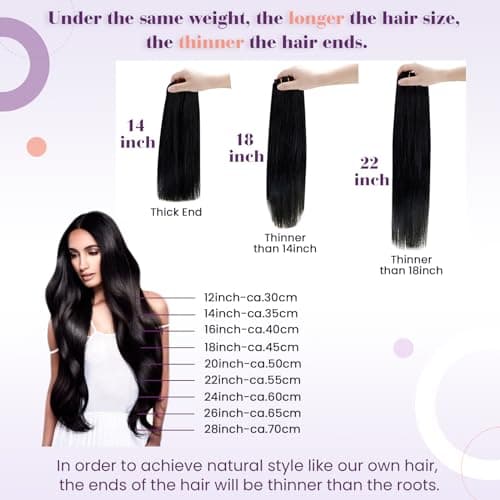 LaaVoo Clip in Hair Extensions Real Human Hair Blonde Hair Extensions Clip ins Bleach Blonde Human Hair Clip in Extension Straight 22 Inch 7pcs 120g — view 3