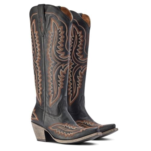 Ariat 100424479B Womens Casanova Brooklyn Blk 001 - Black 9B — view 6