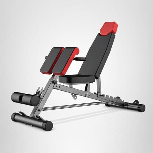 Finer Form Multi-Functional FID Weight Bench for Full All-in-One Body Workout – Hyper Back Extension, Roman Chair, Adjustable Ab Sit up Bench, Incline Decline Bench, Flat Bench — view 7