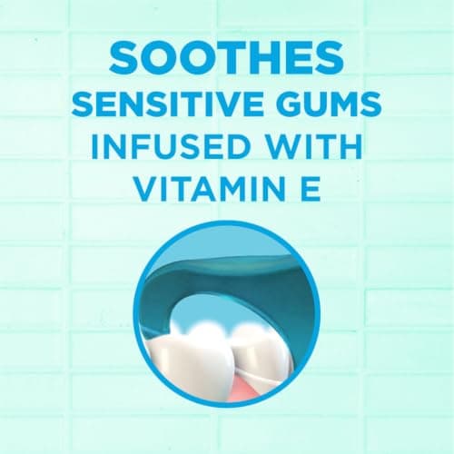 GUM Advanced Care Flosser Picks, Infused with Vitamin E & Fluroide, Fresh Mint Flavour, Blue, 150 Flossers (1 Bag) — view 4