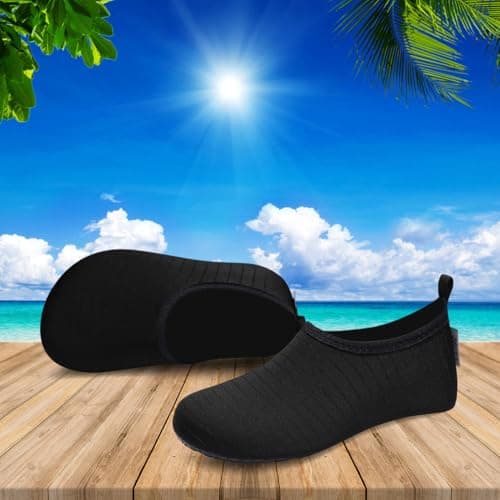 VIFUUR Water Sports Unisex Shoes Black - 7.5-8.5 W US / 6-7 M US (38-39)