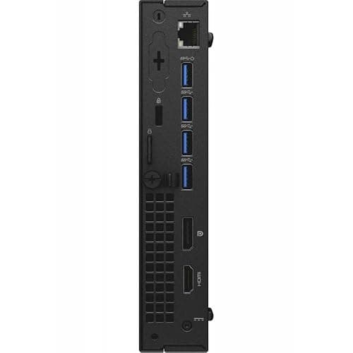 Dell Optiplex 7040 mini PC Desktop, Windows 11 Tiny Computer, Intel Core i5-6500T, 8GB RAM, 256GB SSD, RGB Keyboard, 4K Support (Renewed) — view 3