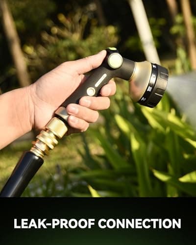 RainPoint Quick Connect Hose Fittings 3/4" GHT - Solid Brass Garden Hose Connectors, No-Leak Design & Universal Fit for Instant Connection (2 Sets) — view 5