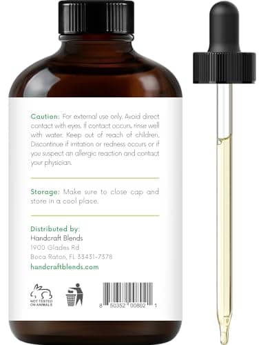 Handcraft Blends Peppermint Essential Oil – Huge 4 Fl Oz – 100% Pure and Natural – Premium Grade Essential Oil for Diffuser and Aromatherapy, Skin, Massage, Candle and Soap Making Fragrance — view 2