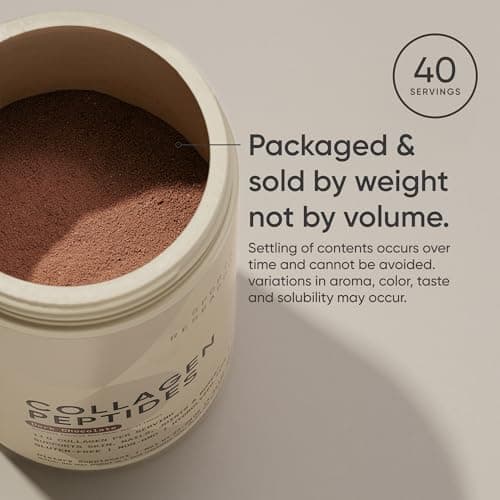 Sports Research® Collagen Peptides – Hydrolyzed Type I & III Collagen Powder for Essential Amino Acids – Easy-Mixing Protein Supplement for Women & Men — view 4