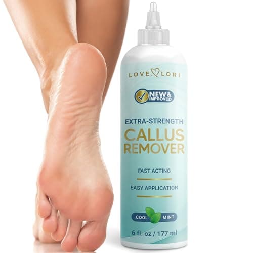 Love Lori Foot Callus Remover Gel Extra Strength Pedicure Tool for Feet 6oz