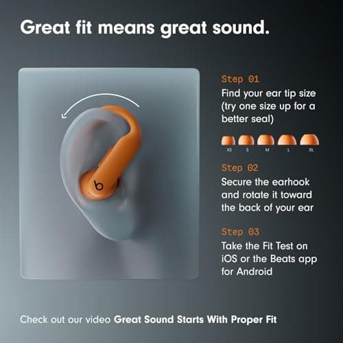 Beats Powerbeats Pro 2 - Wireless Noise Cancelling Workout Earbuds with Secure- Fit Earhooks, Up to 45-Hour Battery with Charging Case, Sweat & Water Resistant, Heart Rate Monitoring - Electric Orange — view 2