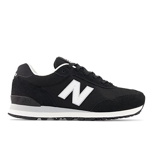 New Balance Men's 515 V3 Sneaker, Black/White/Aluminum Grey, 10.5 — view 2