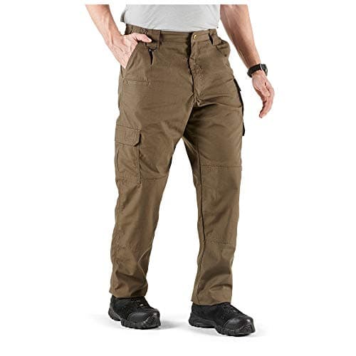 5.11 Tactical Men's Taclite Pro Lightweight Performance Pants, Cargo Pockets, Action Waistband, Tundra, 42W x 30L, Style 74273 — view 4