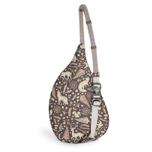 KAVU Mini Rope Bag, Whimsical Trail, One Size