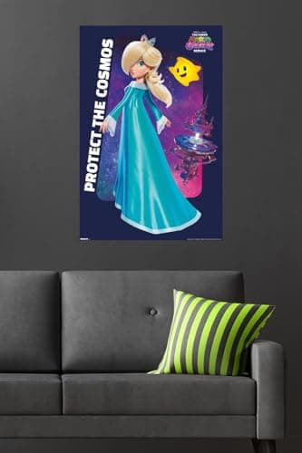 Nintendo The Super Mario Galaxy Movie (2026) - Rosalina Protect Wall Poster, 34L" x 22.4W", Premium Unframed Version — view 3