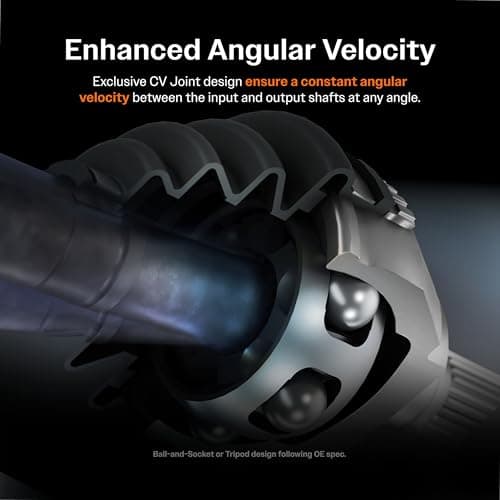 Kugel Front CV Axle Shaft NCV-GM10017 Replacement For 2011-2014 GMC Chevrolet Sierra 2500 HD Silverado 3500 — view 8