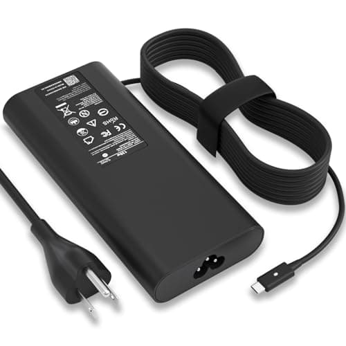 130W USB C Laptop Charger Compatible with Dell Computer XPS 15 17 9575 9500 9510 9520 9530 9700 9710 9720 9730,Precision 5470 5480 5550 5560 5530 5570 5750 5760 5770 3550 3560 3570 3571 2in1,Latitude