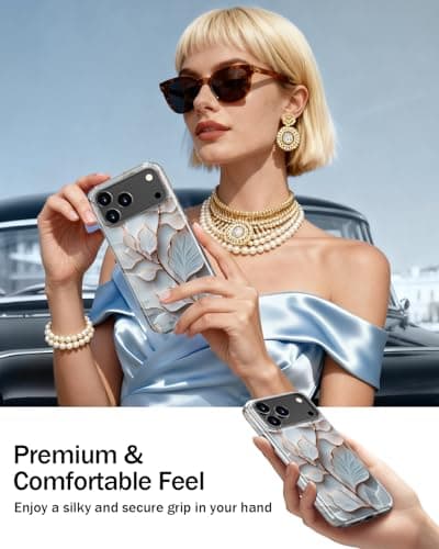 LUMARKE Cute Chic Case for iPhone 17 Pro,Wireless Charging Compatible — view 3