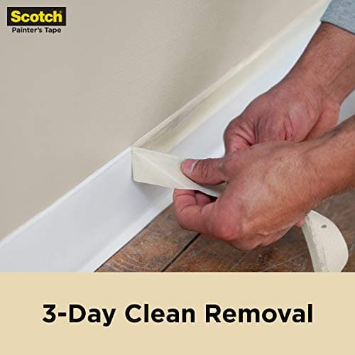 Scotch Contractor Grade Masking Tape, 1.41 inches by 60.1 Yards (1442 Yards Total), 2020, 24 Rolls — view 4