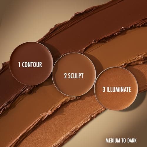 Black Radiance True Complexion Creme Contour Palette, Medium to Dark, 7.5 Gram — view 2