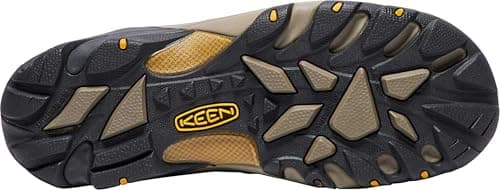 KEEN Utility Men’s CSA Lansing Mid Steel Toe Waterproof Work Boots Construction Boot, Raven/Tawny Olive, 11 2E (Wide) US — view 5