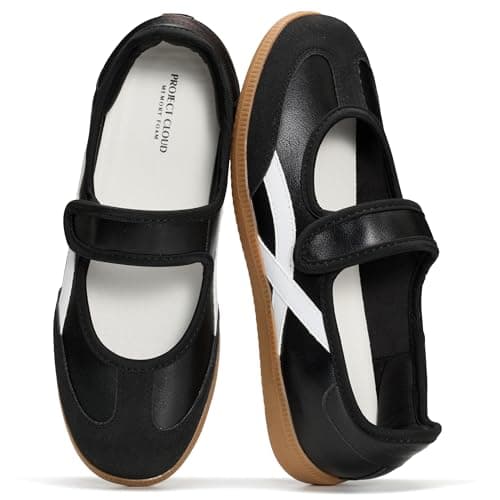 Project Cloud Mary Jane Shoes, Non-Slip Fashion Sneakers for Women (Spring)