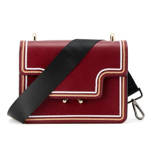 ZOOEASS Shoulder Strap Nickel Buckles 1.5" Wide Handbag Crossbody Strap Adjustable Replacement Purse Strap Solid Style(N-L165W3.8-Color1) — view 3