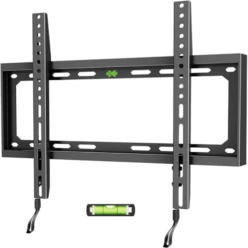 USX MOUNT Fixed TV Wall Mount with Low Profile for Most 26-60" Flat Screen TVs, Wall Mount TV Bracket with VESA Up to 400x400mm and 99lbs Loading, TV Mount Fits 8", 16" Wood Studs XFM009