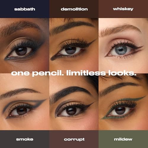 URBAN DECAY 24/7 Glide-On Waterproof Eyeliner Pencil - Smudge-Proof, Long-Lasting, Transfer-Proof, Up to 16HR Wear, Smooth No-Tug Formula, Zero (Matte Black) - 0.04 oz — view 10