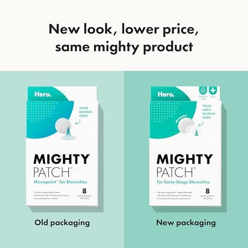 Mighty Patch Hero Cosmetics Micropoint Acne Pimple Patches, 8 Ct — view 2