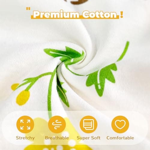 PETCARE Cartoon Dog Shirts for Small Dogs Cute Dog Clothes Yellow Bee Tshirt Soft Cotton Puppy Pajamas Breathable Sleeveless Pet Tank Top Spring Summer Dogs Clothes for Chihuahua Yorkie Shih Tzu — view 6