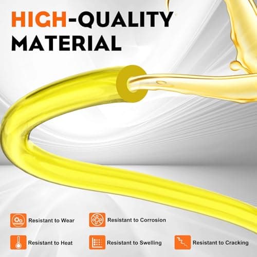 Hipa 4 Size Gas Fuel Line Hose Tubing 4 ft. Each for Small Engine Chainsaw Lawn Mower String Trimmer WeedEater Blower Model Parts I.D x O.D 1/8" x 3/16" 3/32" x 3/16" 1/8" x 1/4" .08" x .14" — view 4