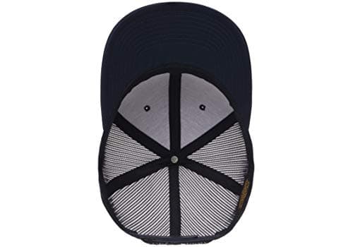 Yupoong YP Classics Retro Trucker Cap, Navy, One Size — view 4