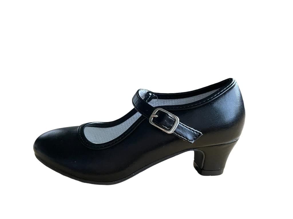 La Senorita | Zapatos de Flamenco para Niña y Mujer | Variedad de Tallas y Colores Disponible | para Sevillanas y Clases de Baile Zapatos de Gitana