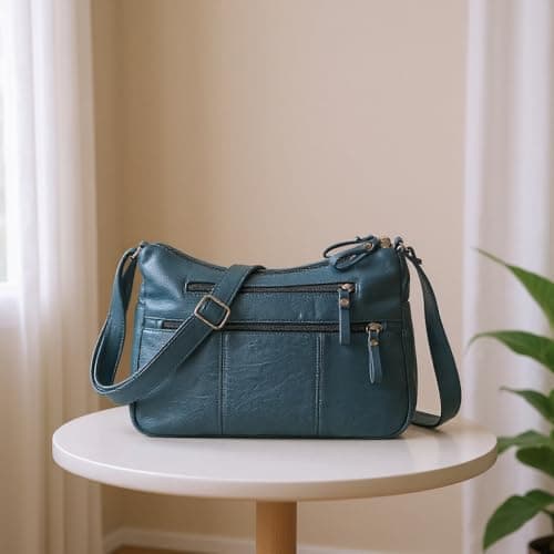 VOLGANIK ROCK Purses for Women Soft PU Leather Shoulder Bag Ladies Crossbody Purse and handbags Lightweight Pocketbook — view 2