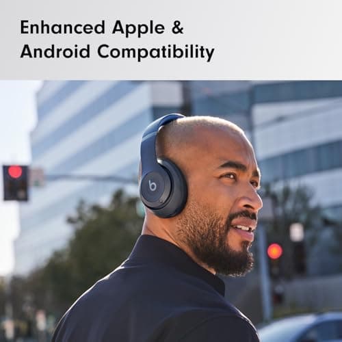 Beats Studio Pro Premium Wireless Over-Ear Headphones- Up to 40-Hour Battery Life, Active Noise Cancelling, Great for Travel & Commuting, USB-C Lossless Audio, Apple & Android Compatible - Navy — view 4