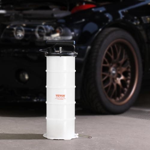 VEVOR Fluid Extractor, 1.74 Gallons (6.5 Liters), Manual Hand-Operated Oil Changer Vacuum Fluid Extractor with Dipstick and Hose, Oil Extractor Change Pump for Automotive Fluids Vacuum Evacuation — view 7