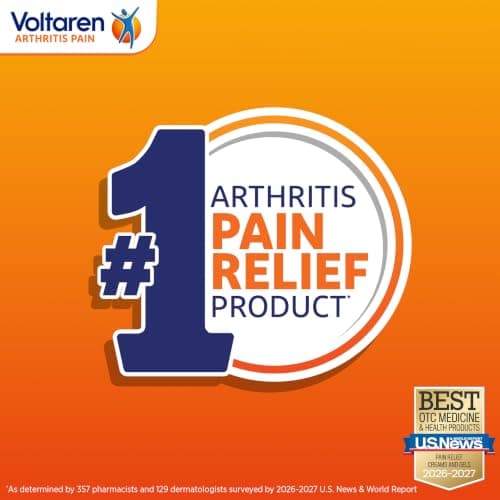 Voltaren Arthritis Pain Gel, One 100 g Tube and one 20 g Travel Size Tube