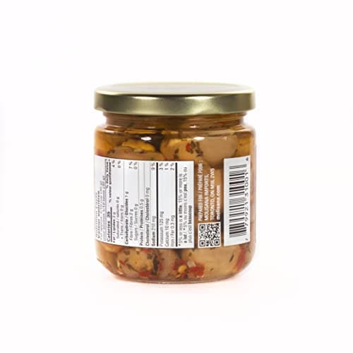 Regina Molisana Hot Pickled Mushrooms in Oil, 250 milliliters — view 2