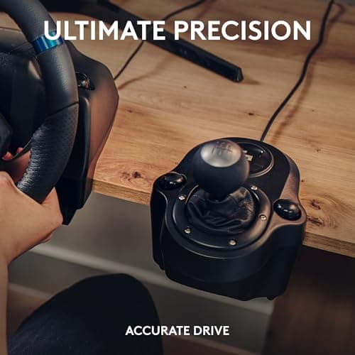 Logitech G Driving Force Shifter – Compatible with G29, G920 & G923 Racing Wheels for-PlayStation-5-Playstation-4-Xbox-Series X|S-Xbox-One, and-PC — view 2